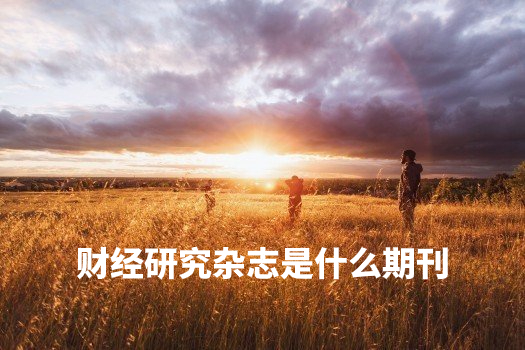 财经研究杂志是什么期刊 .jpg