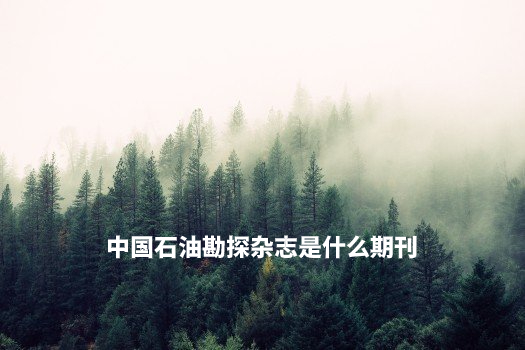 中国石油勘探杂志是什么期刊 .jpg