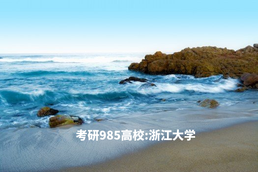 考研985高校：浙江大学 .jpg