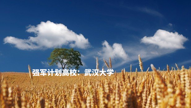 强军计划高校:武汉大学 .jpg