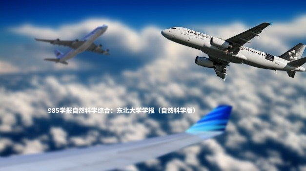 985学报自然科学综合：东北大学学报（自然科学版） .jpg