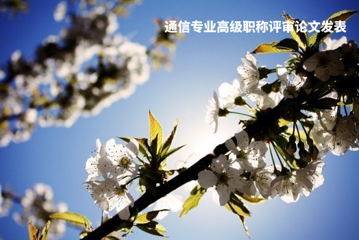 通信专业高级职称评审论文发表 .jpg