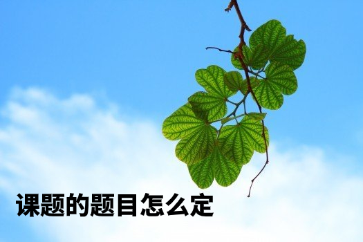 课题的题目怎么定 .jpg