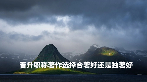 晋升职称著作选择合著好还是独著好.jpg