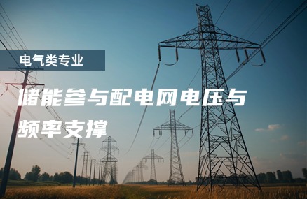 储能参与配电网电压与频率支撑